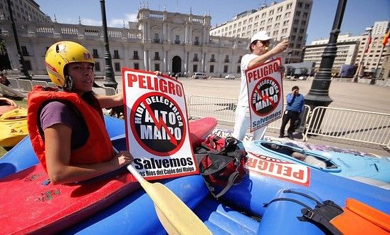Opositores a Alto Maipo rechazan llegada de Carlos Correa a La Moneda
