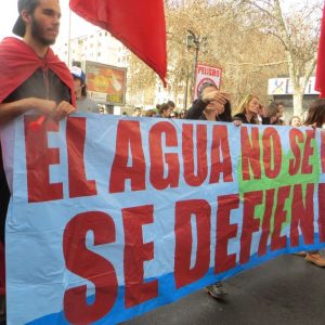 Multitudinaria manifestación contra hidroeléctrica Alto Maipo