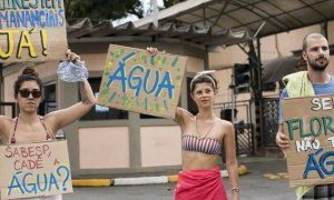 Brasileños reclaman por falta de agua en Sao Paulo