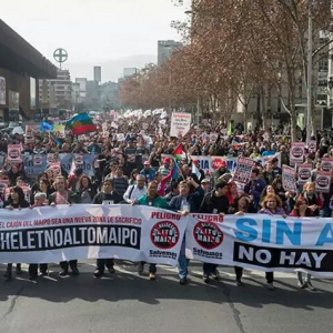 Movimiento No Alto Maipo anuncia marcha para el 11 de julio