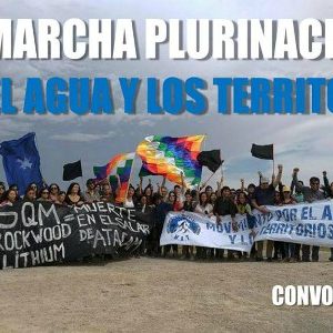 6ta Marcha Plurinacional por el Agua y los Territorios