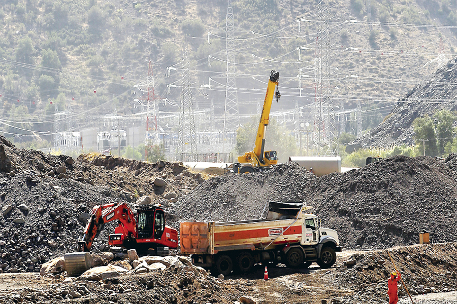 AES Gener reporta avance de 82% en obras del proyecto hidroeléctrico Alto Maipo